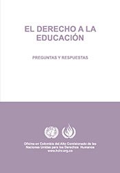 DERECHO A LA EDUCACIÓN