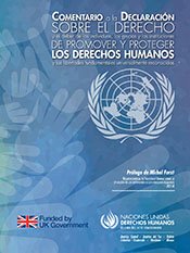 COMENTARIO A LA DECLARACIÓN SOBRE DEFENSORAS/ES DE LOS DERECHOS HUMANOS