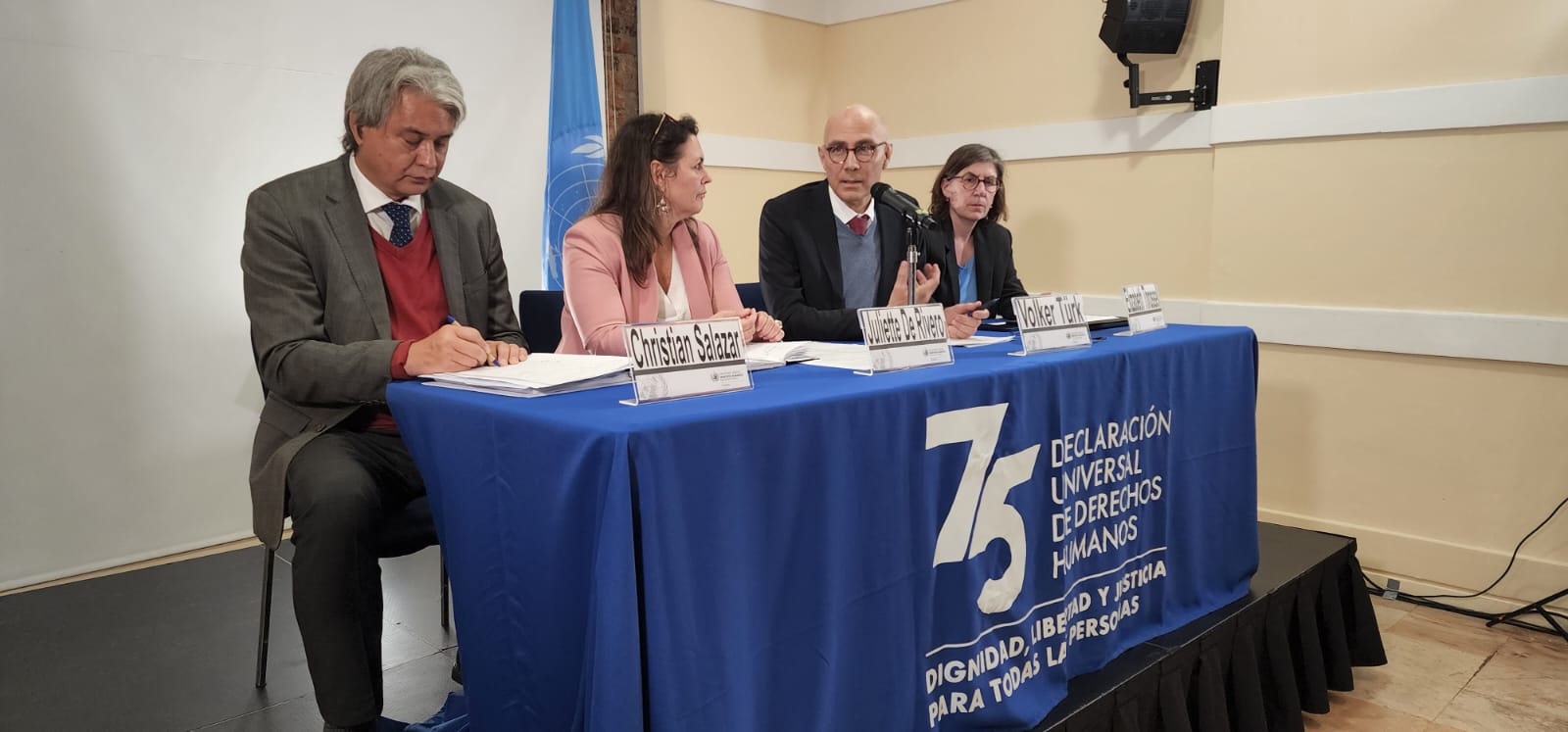Alto Comisionado de las Naciones Unidas para los Derechos Humanos Volker Türk concluye su visita oficial a Colombia
