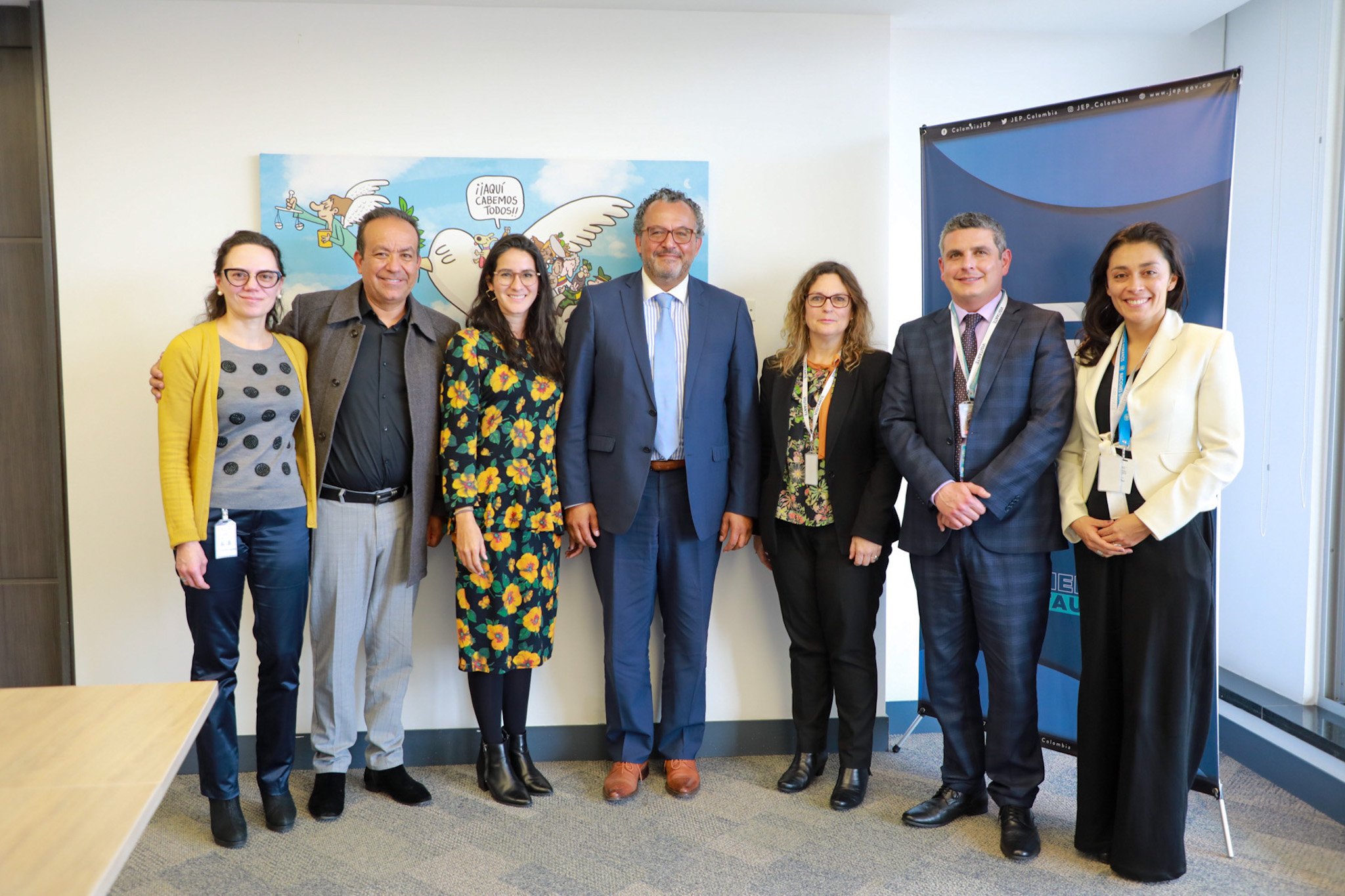 La JEP y la Oficina de la ONU para los Derechos Humanos renuevan compromiso de trabajo por 4 años