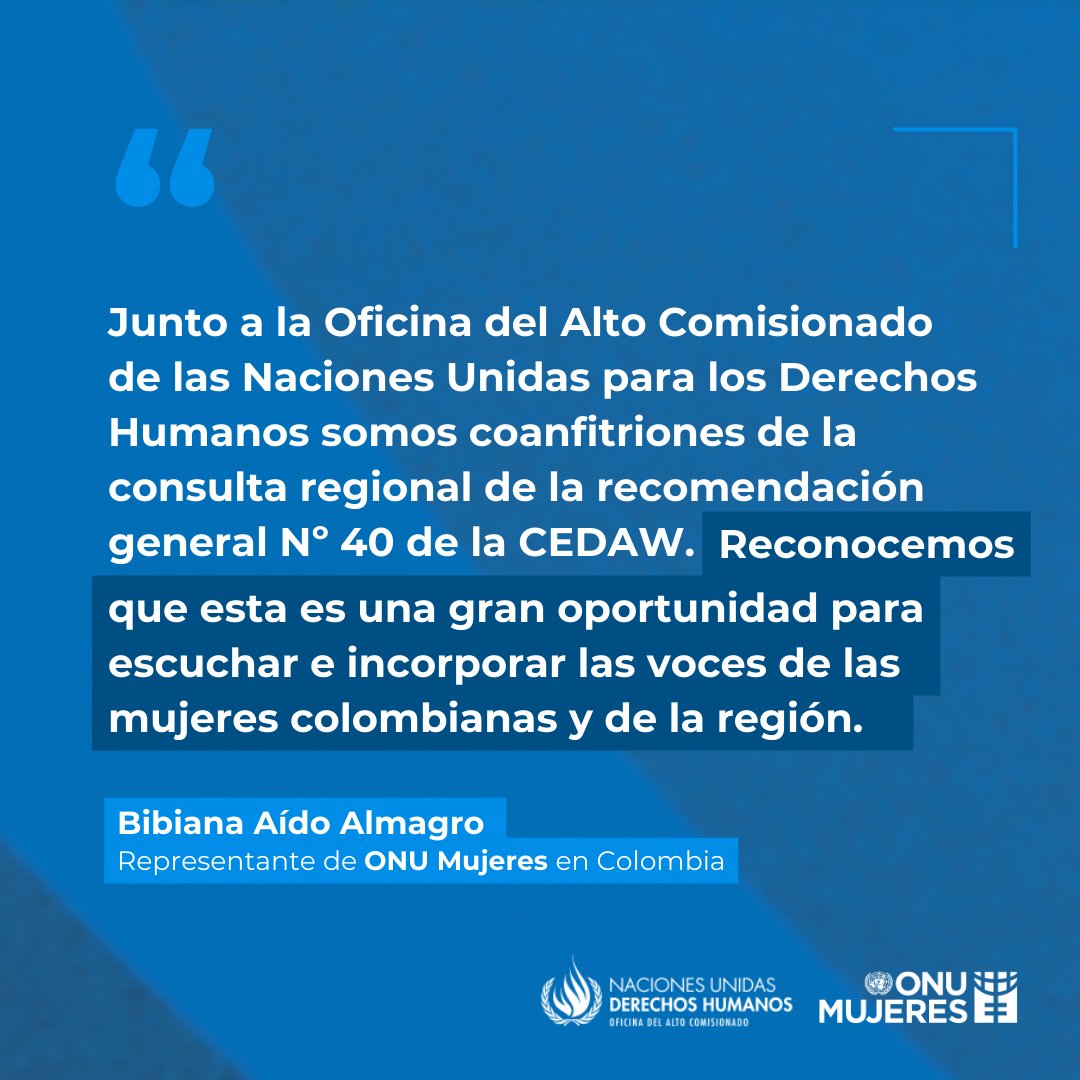 Consulta Regional para América Latina y el Caribe para abordar la Recomendación General número 40 de la CEDAW