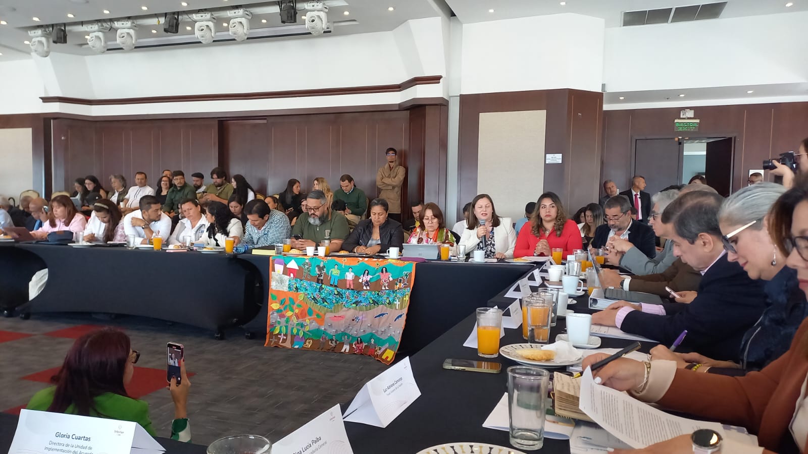 Juliette de Rivero interviene en la instalación de la Mesa Nacional de Garantías