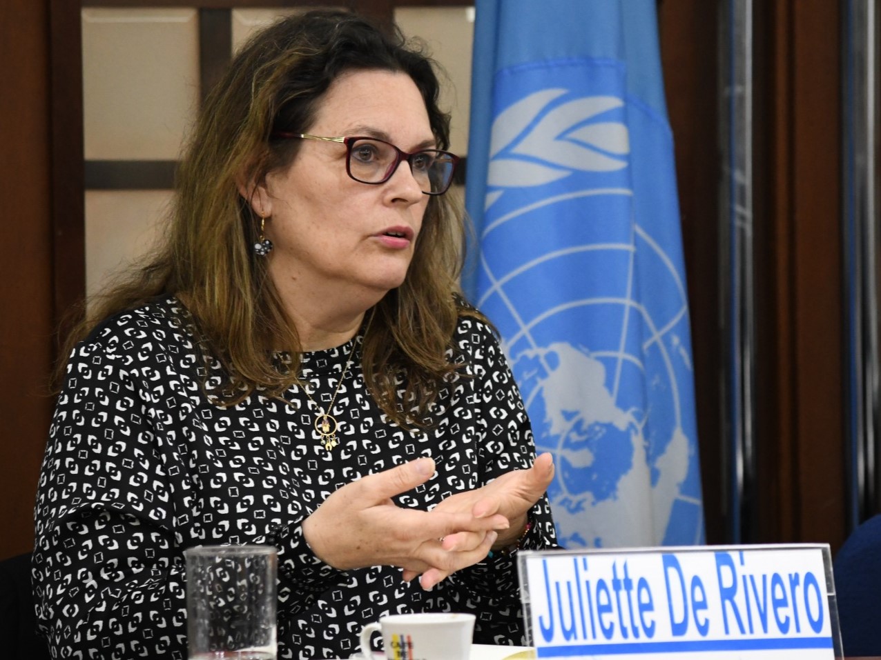 Mensaje Juliette De Rivero con motivo del Día Internacional de las Víctimas de Desaparición Forzada