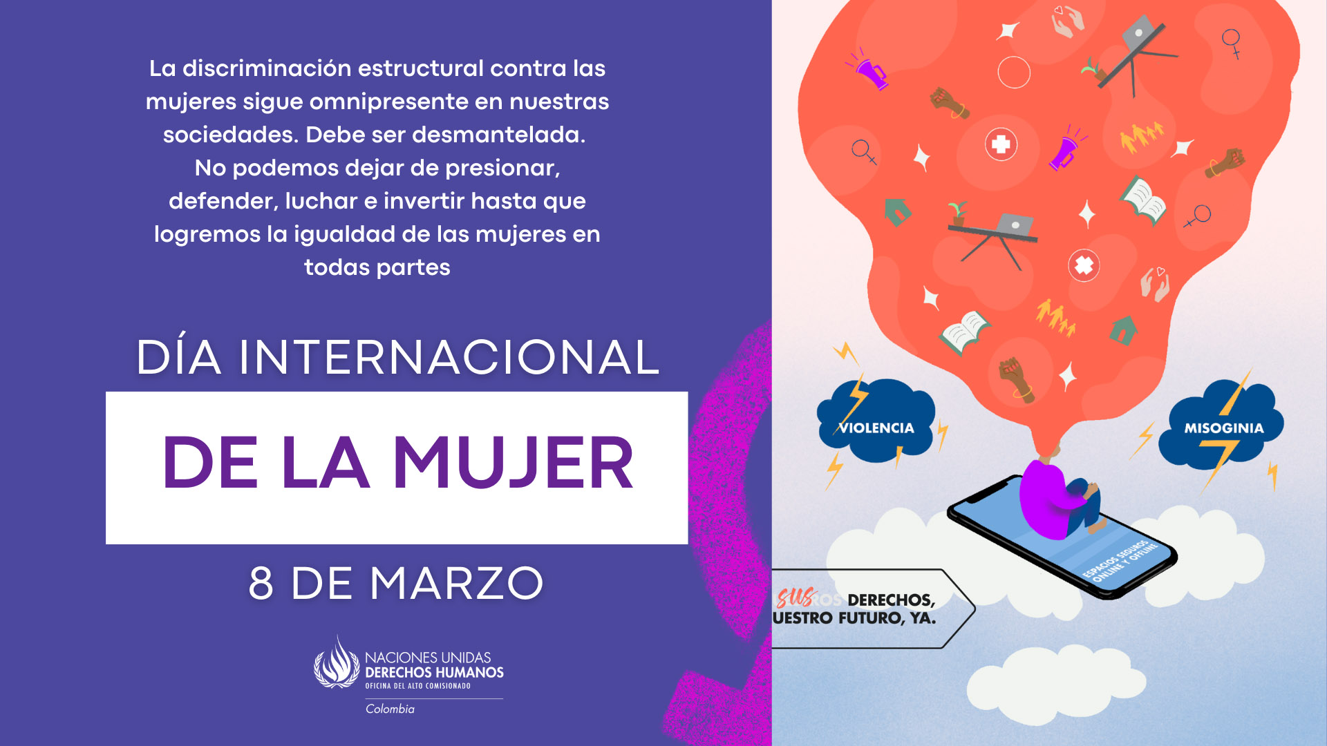 Día de la mujer 8 de marzo